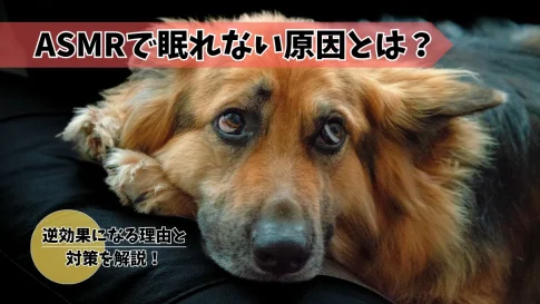 ASMRで眠れない原因とは？